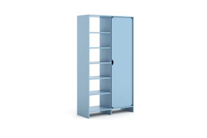 Niko skříň s policemi Baby Blue