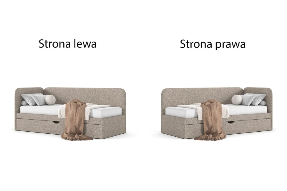 Postel Bao se zásuvkou