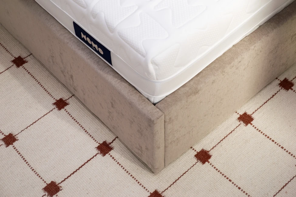 Postel Pure 160x200, látka WIND 11, kovový rošt