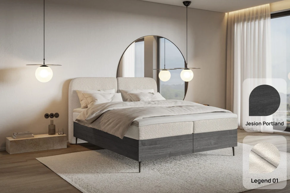 Kontinentální postel Letto