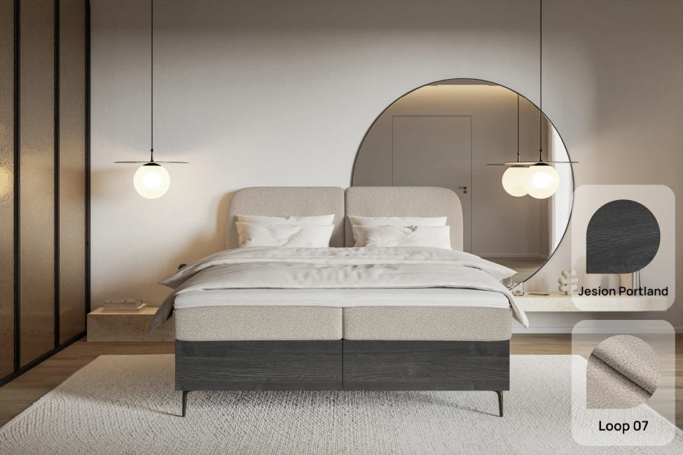 Kontinentální postel Letto