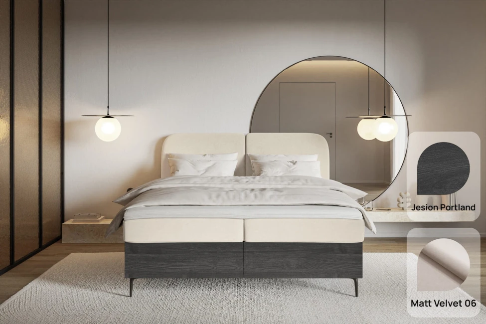 Kontinentální postel Letto
