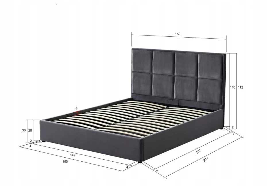 Postel Agnese 140cm x 200cm