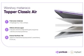Vrchní matrace topper Classic Air
