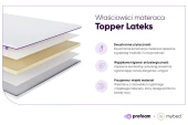 Krycí matrace Topper Latex
