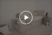 Čalouněná postel Parys