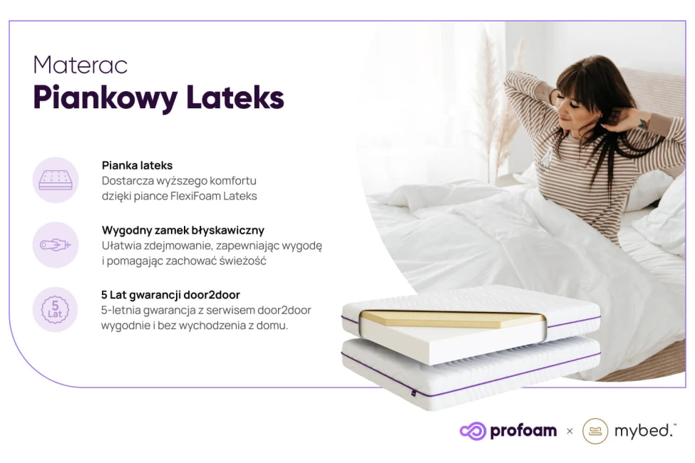 Pěnová matrace Latex Profoam