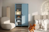 Niko skříň s policemi Baby Blue