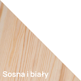 tkanina Sosna i biały