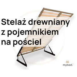 tkanina stelaz drewniany z pojemnikiem (+299zł)