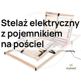 tkanina stelaz elektryczny z pojemnikiem (+1300zł)