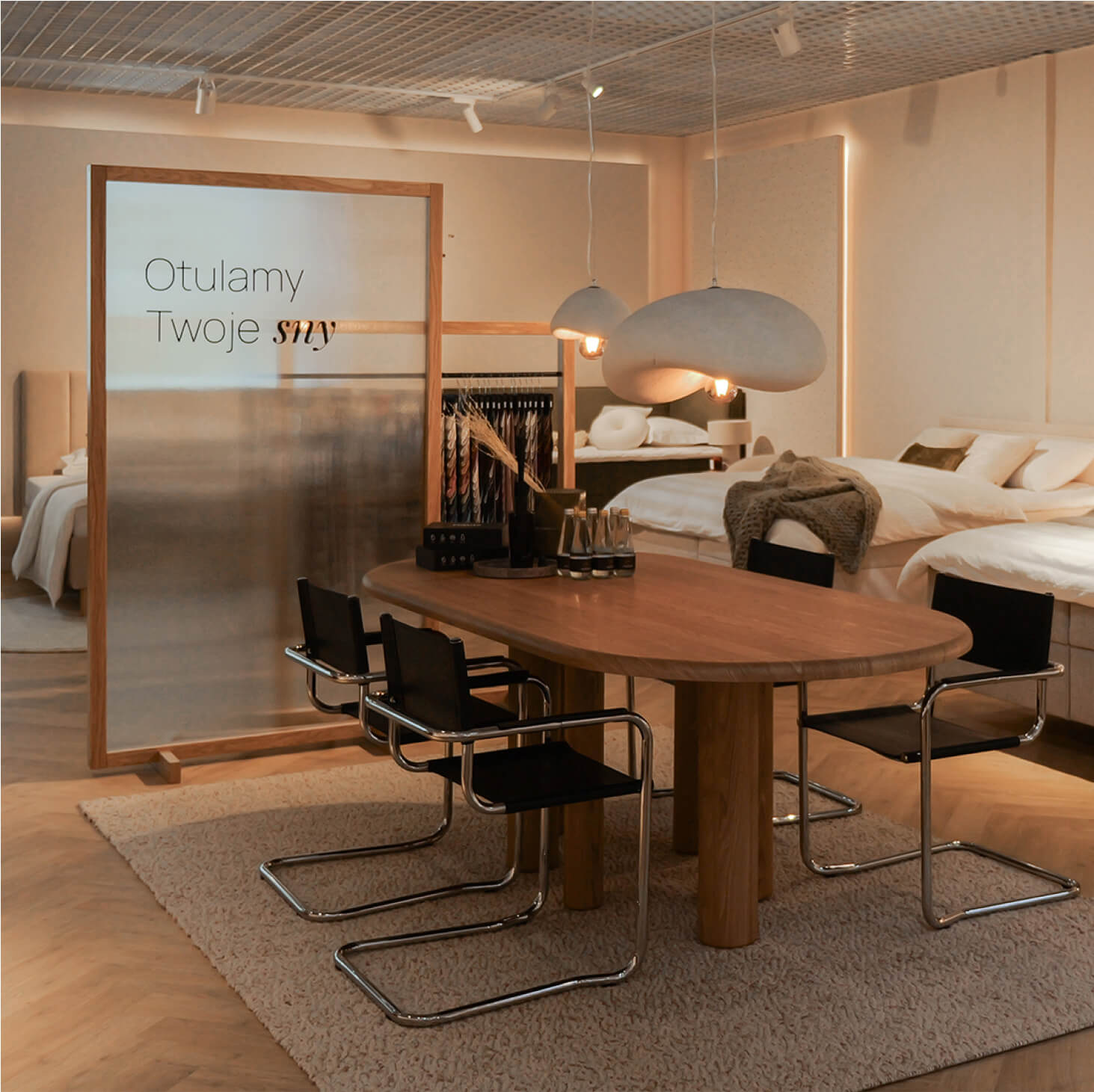 Interiér showroomu MyBed