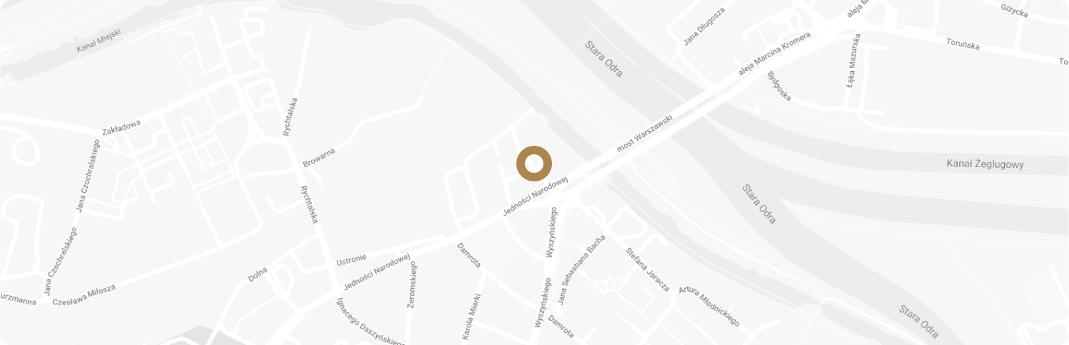 Mapa lokality showroomu MyBed Vratislav